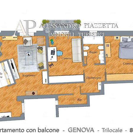 Appartamento Casa Ri Al Mare Genova Esterno foto